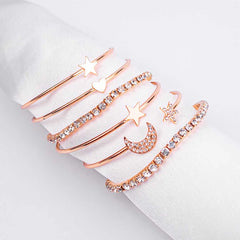 Celestial Cuff Bracelet Set