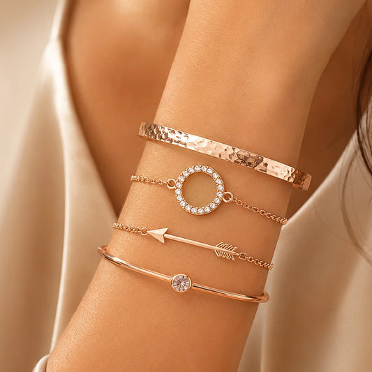 Arrow Circle Cuff Combo