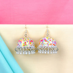 Garden Bell Meenakari Jhumka