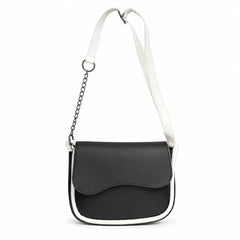 Urban Chic Black & White Sling Bag