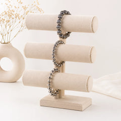 Oxidised Silver Beaded Bracelet Set