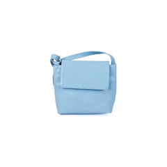 Blue Flap Sling Bag