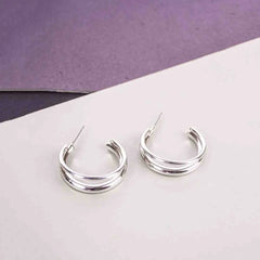 Classic Layered Hoop Earrings