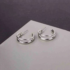 Classic Layered Hoop Earrings