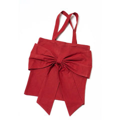Red Bow Tote Bag