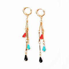 Radient Multicolour Enamel Jewellery Set