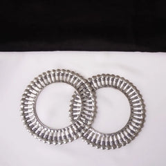 Ethnic Oxidised Round Bangles