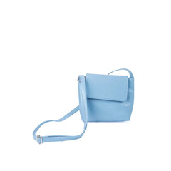 Blue Flap Sling Bag