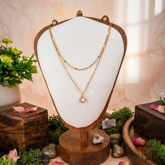 Golden Chain Layered Neckalace