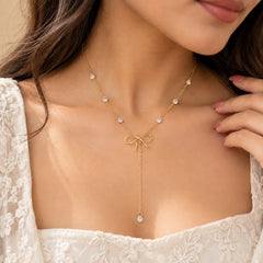 Sweetheart Bow Necklace