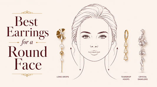 which type of earrings suits on round face