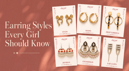 types of earrings with names and pictures