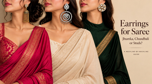 Earrings for Saree