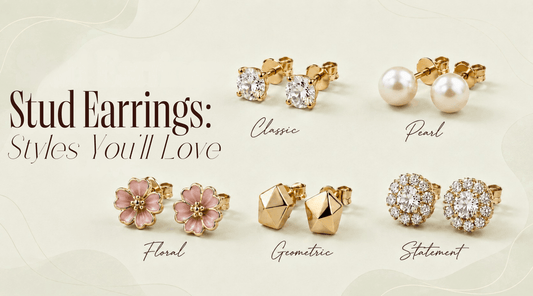 types of stud earrings