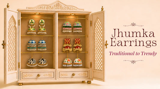 Types of Jhumka Earrings