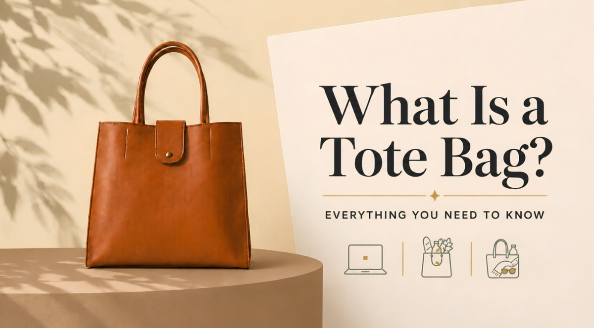 What Is a Tote Bag? Types, Uses, Sizes & How to Choose the Right One