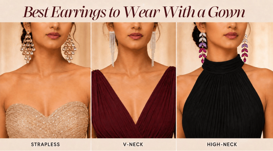 Which Type of Earrings Suits on Gown
