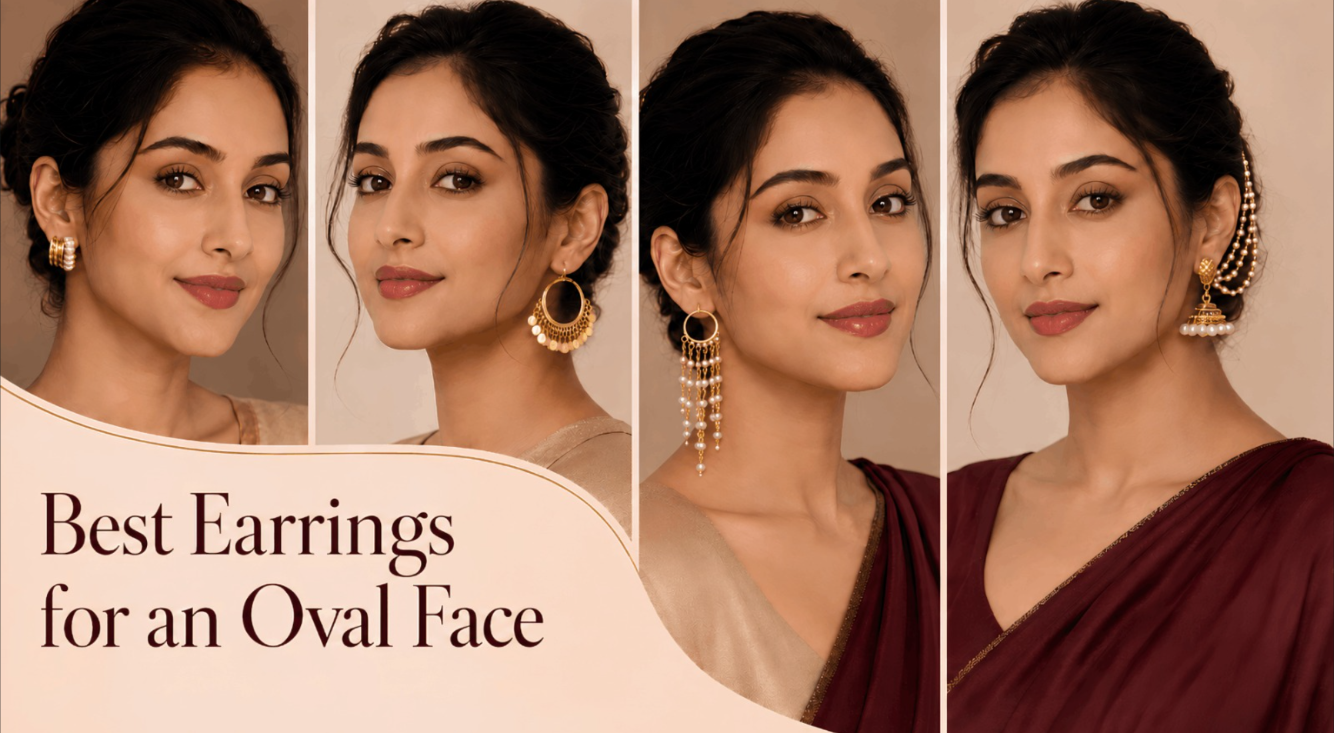 Which Type of Earrings Suits on Oval Face? A Complete Style Guide