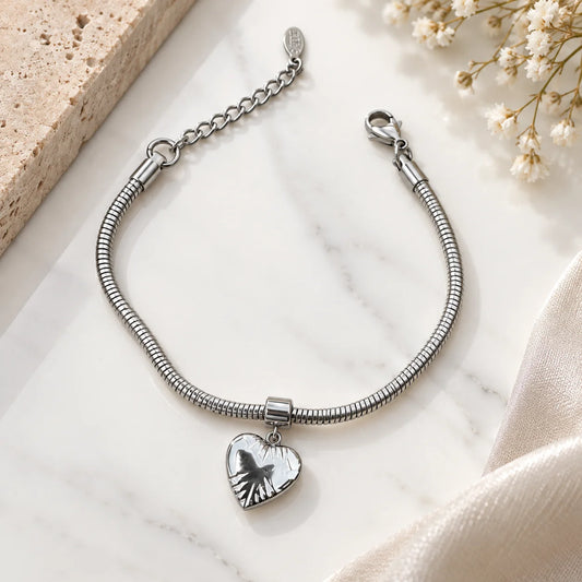 Silver Sweetheart Bracelet