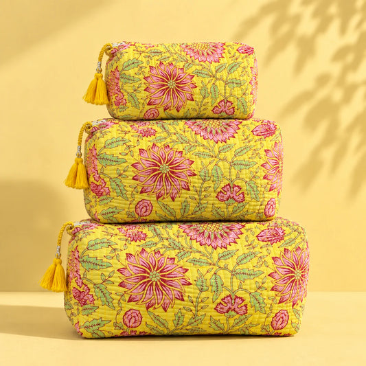 Flower Garden Pouch Set