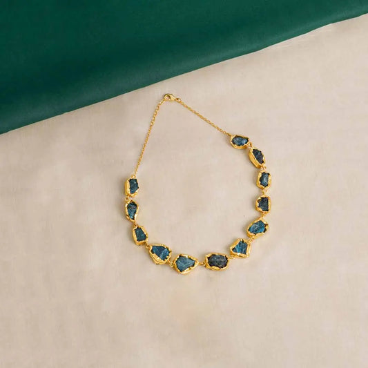 Raw Stone Chocker Necklace