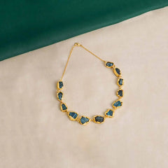 Raw Stone Chocker Necklace