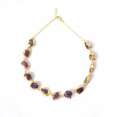 Raw Stone Chocker Necklace