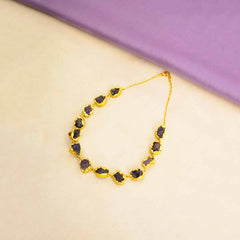 Raw Stone Chocker Necklace