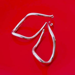Asymmetrical Hollow Drop Earrings