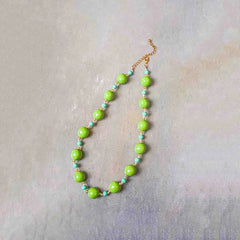 Chunky Beaded Statement Necklace