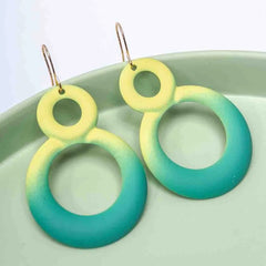 Infinity Ombre Dangle Earrings