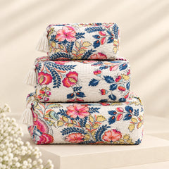 Floral Fiesta Pouch Set