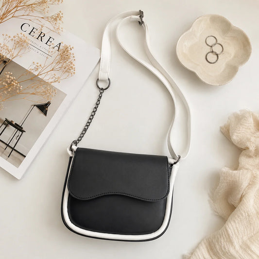 Urban Chic Black & White Sling Bag