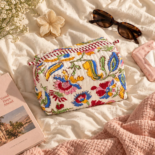 Multicolour Floral Single Pouch