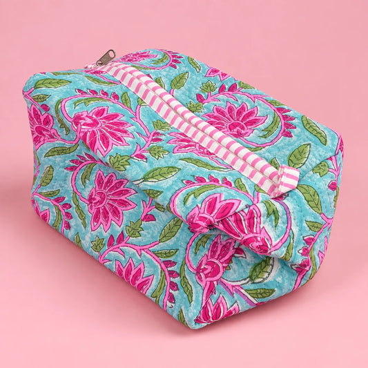 Pink Garden Single Pouch