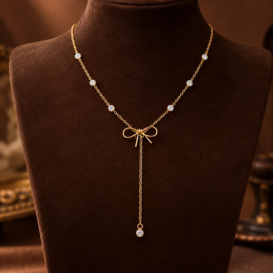 Sweetheart Bow Necklace