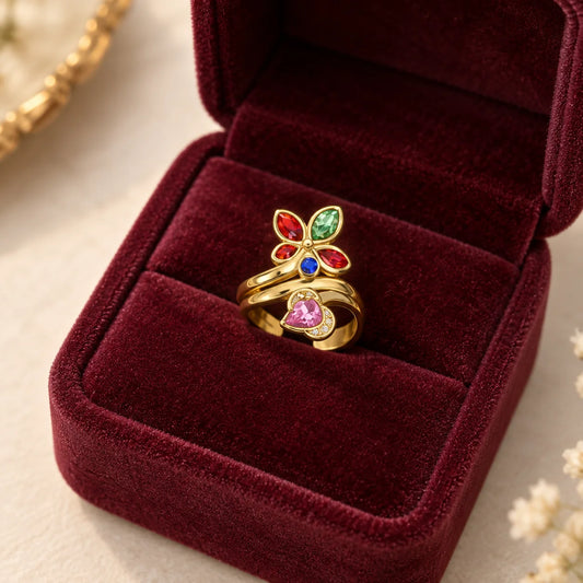 Whimsical Bloom Ring