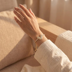Crystal Heart Bracelet
