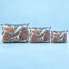 Boho Bloom Pouch Set