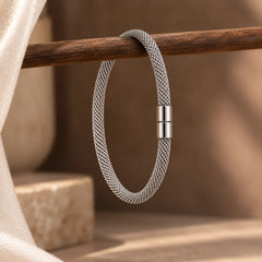 Silver Mesh Bracelet
