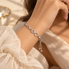 Crystal Infinity Bracelet