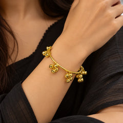 Gold Bell Ghungroo Bangle