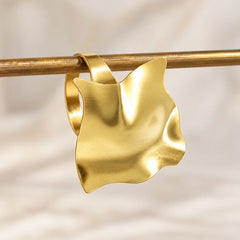 Gold Modern Statement Ring