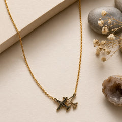 Airplane Charm Necklace