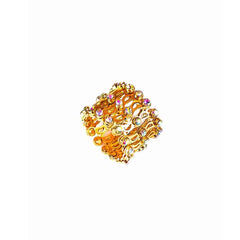 Crystal Lace Statement Ring