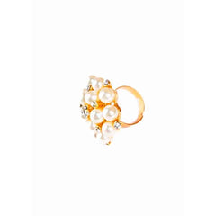 Pearl Cluster Cocktail Ring