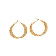 Textured Layered Hoops