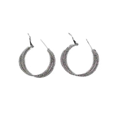 Textured Layered Hoops