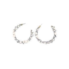 Marble Beaded Hoop
