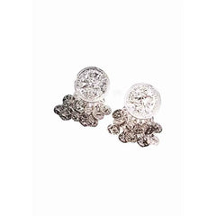 Antique Coin Charm Earrings
